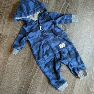 Carter's Boy Fleece One Piece 3 Months